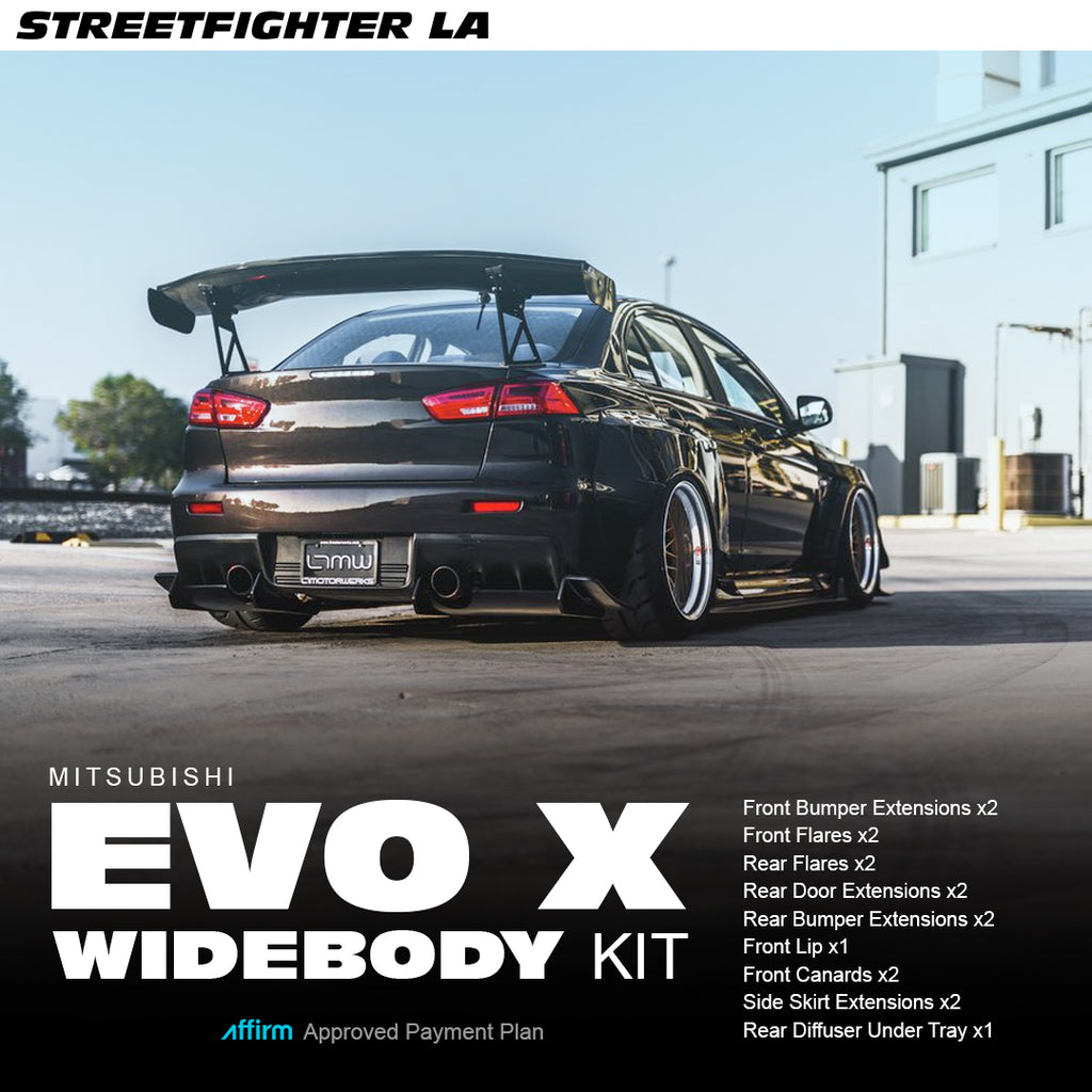EVO X Wide Body Kit