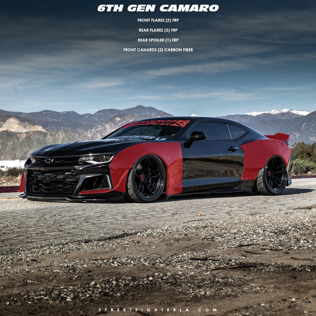 Gen 6 Camaro 1LS / 1LT / 2LT / 1SS / 2SS Full Kit – STREETFIGHTER LA