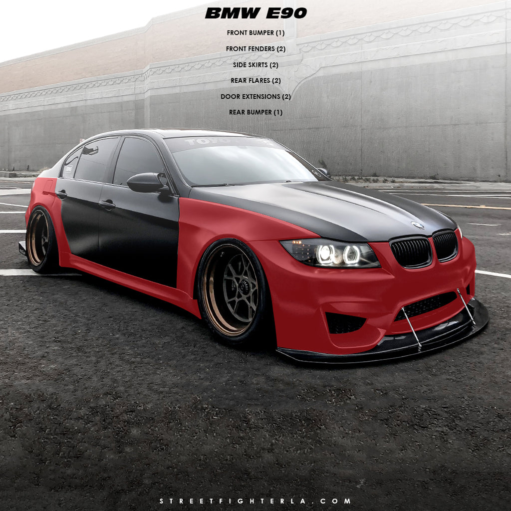 BMW E90 Wide Body Kit StreetFighter LA STREETFIGHTER LA