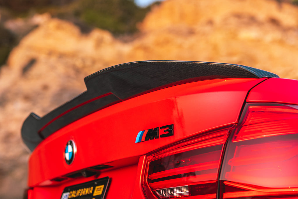 BMW F30/F80 Carbon Rear Spoiler – STREETFIGHTER LA